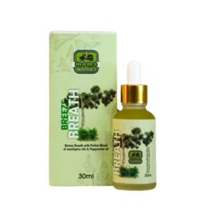 Moms Natural Oil Breeze Breath – Eucalyptus & Peppermint Essential Oil Blend (30ml)