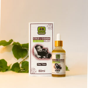 Mom’s Natural Oil – 100% Organic Cold & Cough Relief (Day Time) – 50ml